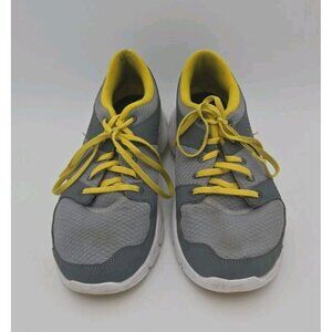 Nike Flex Experience RN Size 10.5 Men's Gray Yellow Running Shoes 525762-005‎